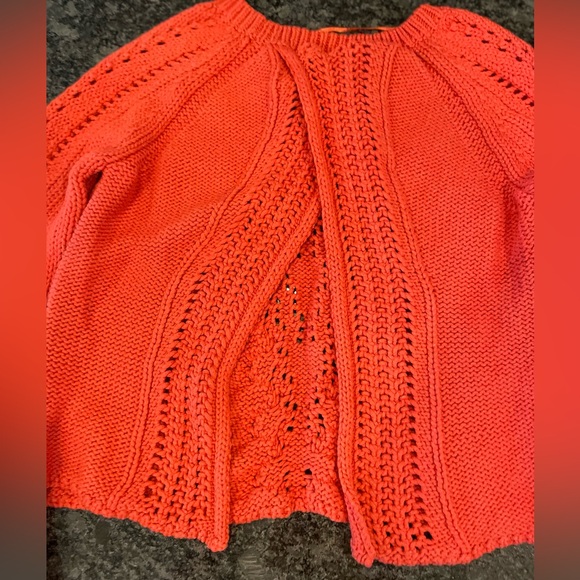 Free People Sweater with Open Back. - Picture 5 of 7